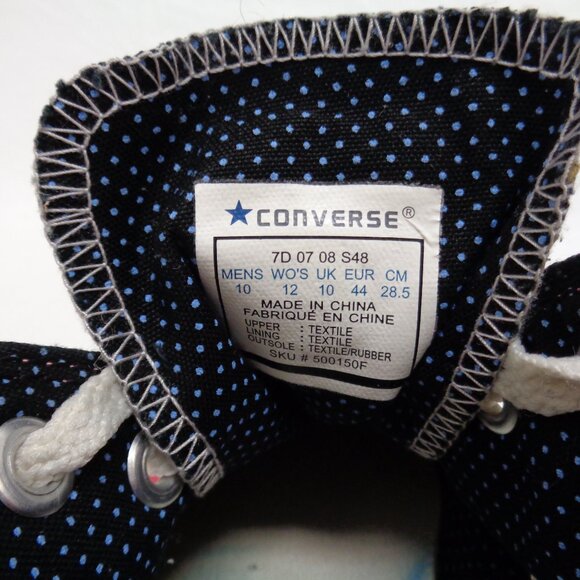 CONVERSE All Star Women's Size 12 Sheep Lamb Print Sneaker Pink White - Picture 5 of 11